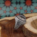 انگشتر در نجف نقره مردانه طرح یوسف - Image 2