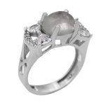 انگشتر در نجف نقره زنانه طرح شقایق