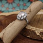 انگشتر در نجف نقره زنانه طرح شیدا - Image 2