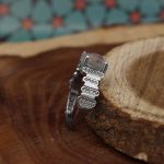 انگشتر در نجف نقره زنانه طرح مهلا - Image 3