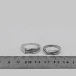 ست حلقه نقره زنانه و مردانه طرح شرافت - Image 4