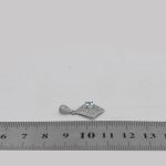 گردنبند توپاز الماس تراش زنانه نقره طرح سیمین - Image 4