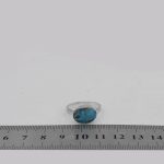 انگشتر فیروزه نیشابوری نقره دست ساز مردانه و زنانه طرح هیراد + حرز امام جواد (ع) - Image 4