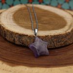 گردنبند آمیتیست زنانه و مردانه طرح ستاره - Image 2