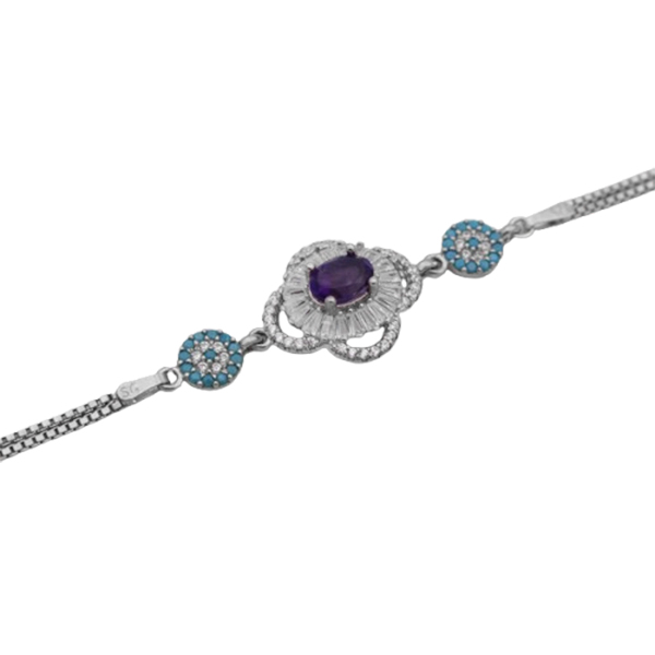 3-4-041amethyst-mona-bracelet (1) مدل دستبند آمیتیست دخترانه اصلی