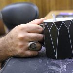 انگشتر عقیق مشکی نقره مردانه طرح یا انیس النفوس + حرز امام جواد (ع) + آیت الکرسی - Image 4