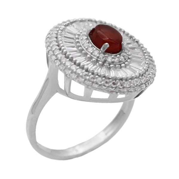 4-1-1798red-agate-zohreh-ring (1) انواع انگشتر عقیق سرخ دخترانه اصل