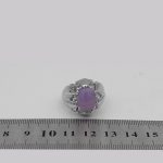 انگشتر عقیق کبود یمنی نقره مردانه دست ساز طرح فرید - Image 5