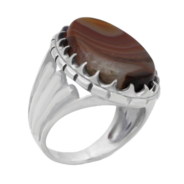 4-1-1822solomon-agate-sadegh-man-ring (1) انواع انگشتر عقیق سلیمانی پسرانه اصل