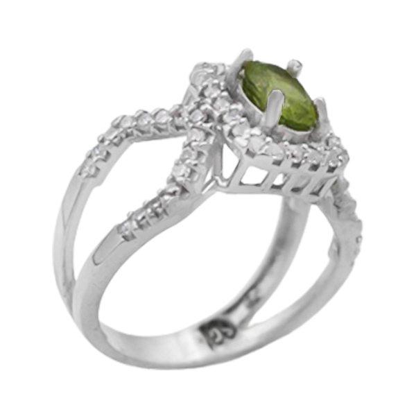 5-1-187peridot-mozhdeh-woman-ring (1) انگشتر زبرجد زنانه نقره خاص