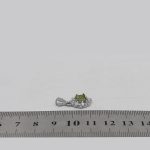 گردنبند زبرجد الماس تراش نقره زنانه طرح ثنا - Image 4