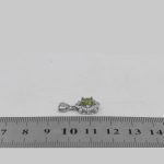 گردنبند زبرجد الماس تراش نقره زنانه طرح مرسانا - Image 4