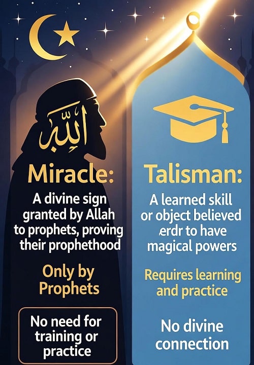 مقایسه طلسم کردن و معجزه