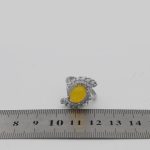 انگشتر شرف الشمس نقره زنانه طرح مهربانو + حکاکی - Image 4