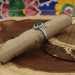 انگشتر یشم نقره زنانه طرح آیسان - Image 3