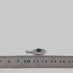 گردنبند یشم نقره زنانه طرح فریال - Image 4