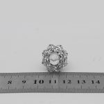 انگشتر در نجف نقره زنانه طرح بیتا - Image 4