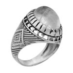 انگشتر در نجف نقره مردانه طرح بهزاد