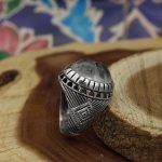 انگشتر در نجف نقره مردانه طرح بهزاد - Image 3