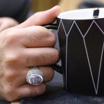 انگشتر در نجف نقره مردانه طرح شجاع - Image 4