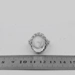 انگشتر در نجف نقره مردانه طرح صابر - Image 5