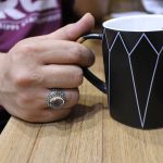 انگشتر در نجف نقره مردانه طرح فرهاد - Image 5