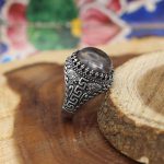 انگشتر در نجف نقره مردانه طرح فرهاد - Image 2