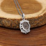 گردنبند در نجف نقره زنانه طرح آزاده - Image 3