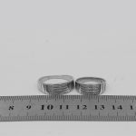 ست حلقه نقره زنانه و مردانه طرح آریانا - Image 4