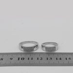 ست حلقه نقره زنانه و مردانه طرح کیهان - Image 4