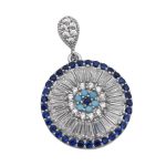 گردنبند فانتزی دخترانه نقره طرح مریلا