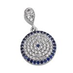 گردنبند فانتزی دخترانه نقره طرح مه لقا