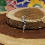 گردنبند فانتزی دخترانه نقره طرح آسمان - Image 3