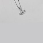 گردنبند فانتزی دخترانه نقره طرح بینا - Image 3