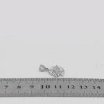 گردنبند فانتزی دخترانه نقره طرح نگاه - Image 4