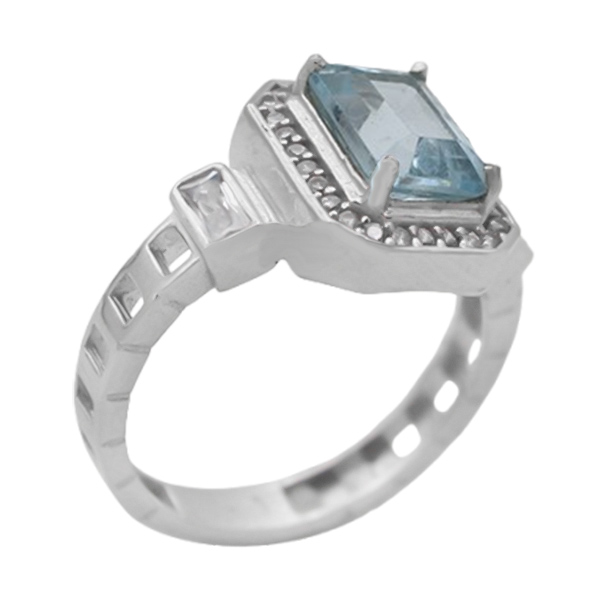18-1-127topaz-ladan-woman-ring (1) انگشتر توپاز زنانه نقره صفوی