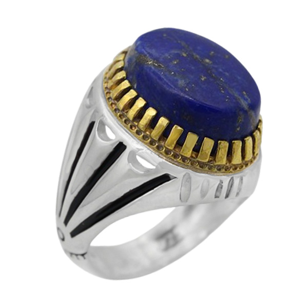19-1-047lapis-lazui-yashar-man-ring (1) انگشتر لاجورد مردانه نقره