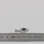 گردنبند آمیتیست الماس تراش نقره زنانه طرح سلینا - Image 4