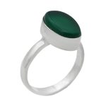 انگشتر عقیق سبز نقره مردانه و زنانه دست ساز طرح فرحان + حرز امام جواد (ع)