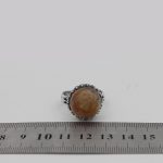 انگشتر عقیق سلیمانی نقره مردانه طرح شهراد - Image 5