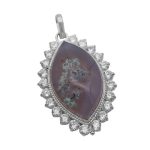 گردنبند شجر زنانه نقره دست ساز جواهری طرح جیران + حرز امام جواد (ع)