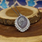 گردنبند شجر زنانه نقره دست ساز جواهری طرح جیران + حرز امام جواد (ع) - Image 2