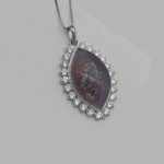 گردنبند شجر زنانه نقره دست ساز جواهری طرح جیران + حرز امام جواد (ع) - Image 3