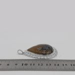 گردنبند شجر زنانه نقره دست ساز جواهری طرح صفیه + حرز امام جواد (ع) - Image 4