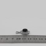 گردنبند عقیق مشکی نقره زنانه طرح مهربانو - Image 4