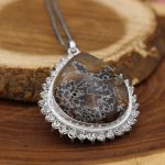 گردنبند شجر زنانه نقره دست ساز جواهری طرح پرنیان + حرز امام جواد (ع) - Image 2