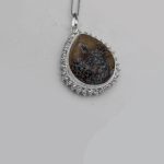 گردنبند شجر زنانه نقره دست ساز جواهری طرح پرنیان + حرز امام جواد (ع) - Image 3