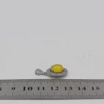 گردنبند شرف الشمس زنانه نقره طرح آنوشا + حکاکی - Image 4