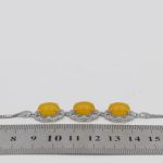 دستبند شرف الشمس نقره زنانه طرح کتایون + حکاکی - Image 4