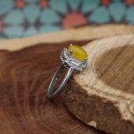 نیم ست شرف الشمس نقره زنانه طرح سوران + حکاکی - Image 4